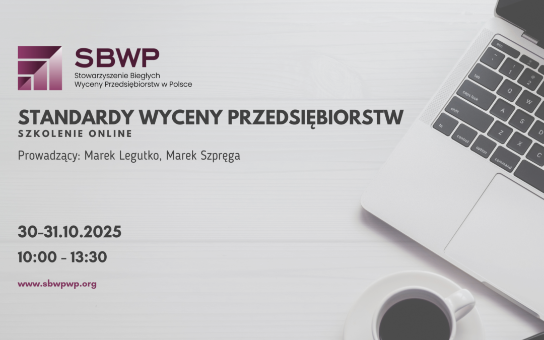 Szkolenie: Standardy wyceny przedsiębiorstw